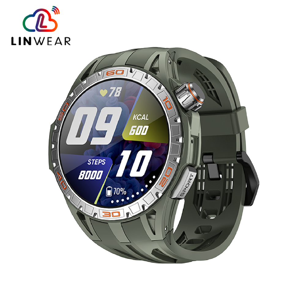 LW102  智能新款TFT圆形手表